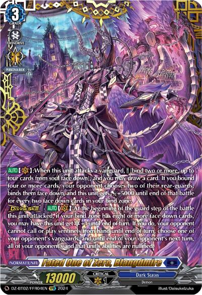 Fated One of Zero, Blangdmire (FFR) [DZ-BT02 - DZ-BT02/FFR04EN]