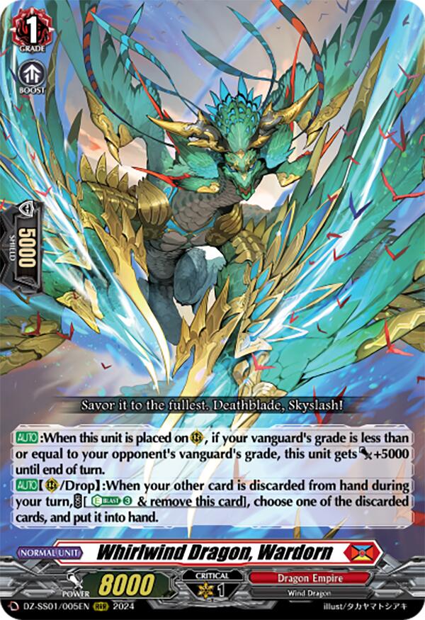 Whirlwind Dragon, Wardorn