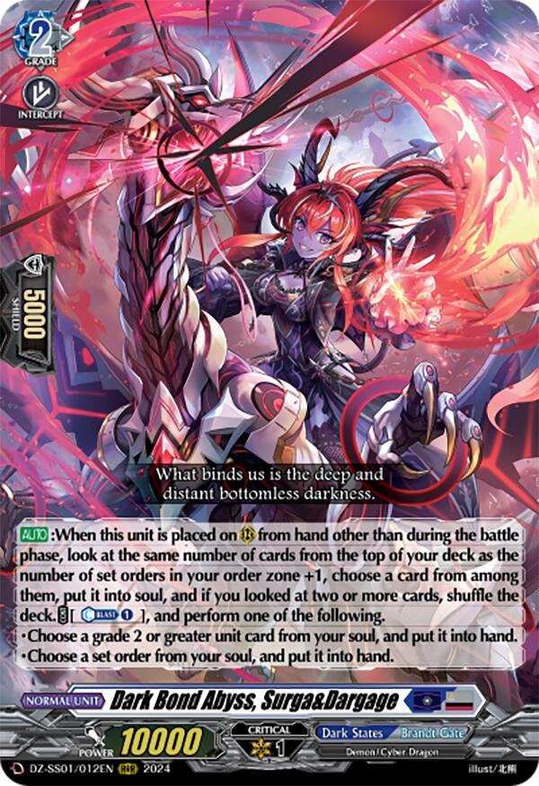 Dark Bond Abyss, Surga&Dargage