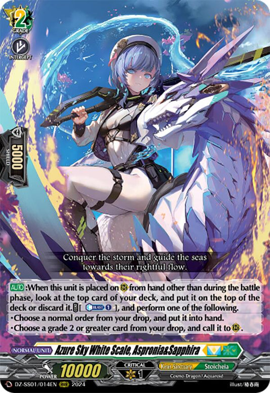 Azure Sky White Scale, Aspronia&Sapphira [DZ-SS01/014EN]
