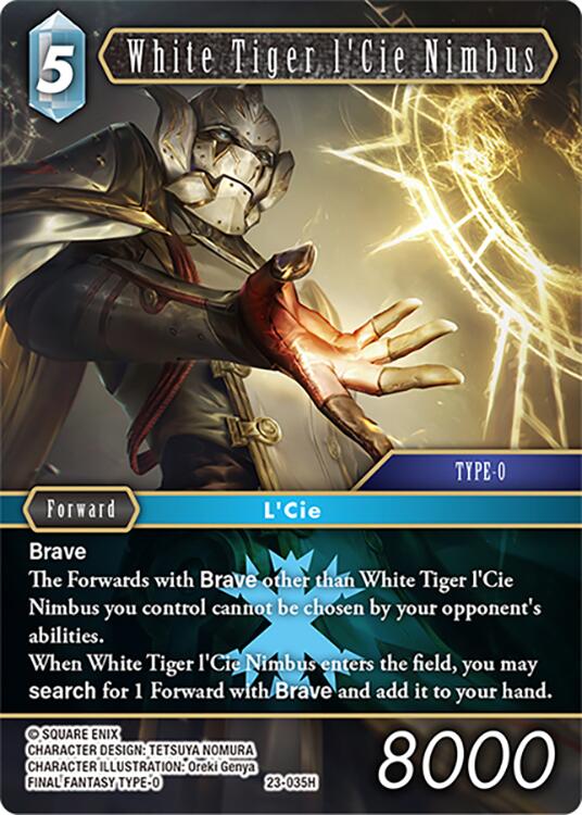 White Tiger l'Cie Nimbus