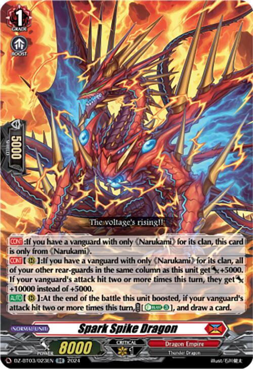 Spark Spike Dragon [DZ-BT03 - DZ-BT03/023EN]