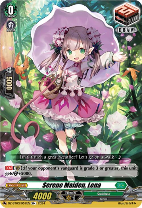 Serene Maiden, Lena (R+) [DZ-BT03 - DZ-BT03/057EN]