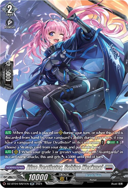 Blue Deathster, Sabine Merkmal (SR) [DZ-BT04 - DZ-BT04/SR21EN]