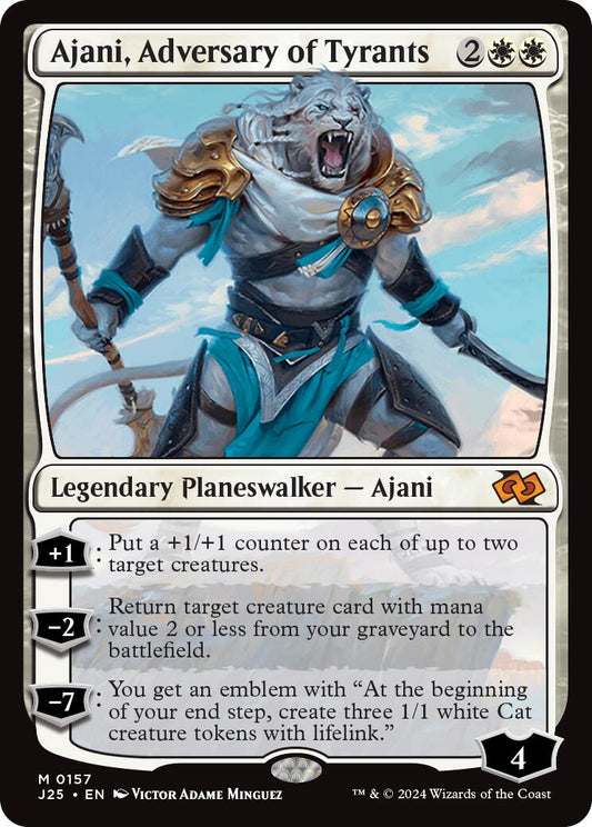 Ajani, Adversary of Tyrants [J25 - 157]