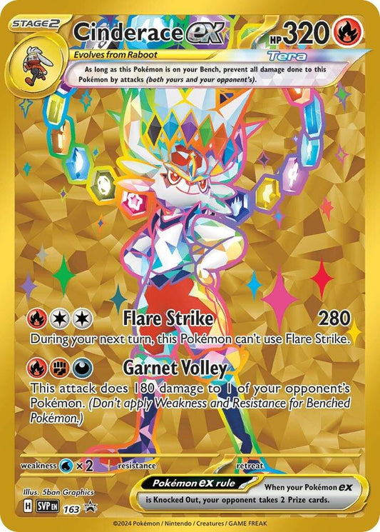 Cinderace ex - 163 [SVP - 163]