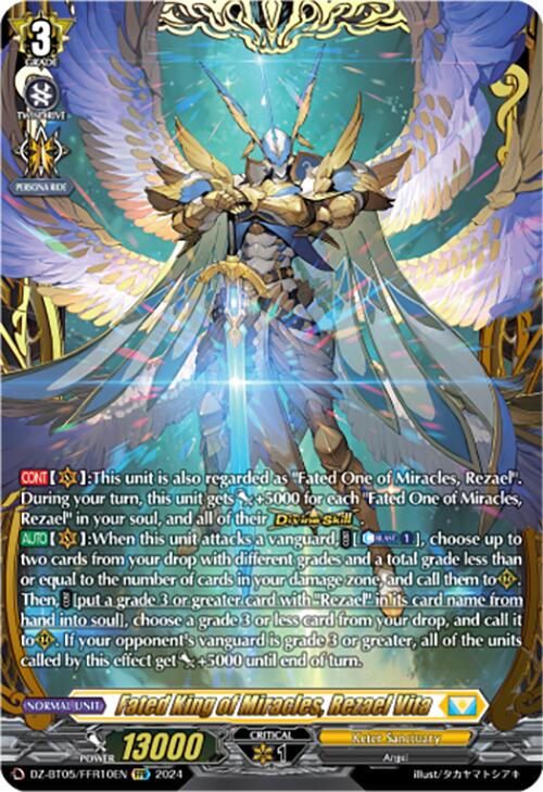 Fated King of Miracles, Rezael Vita (FFR) [DZ-BT05 - DZ-BT05/FFR10EN]