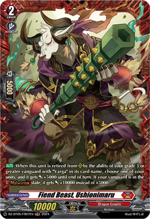 Fiend Beast, Ushionimaru (FR)