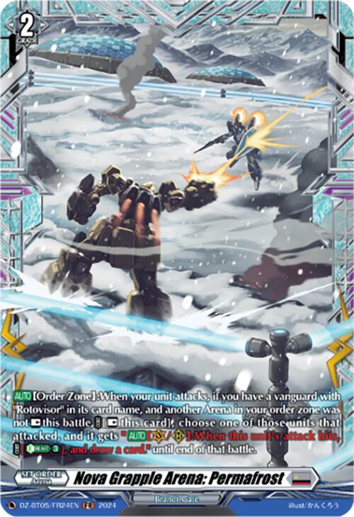 Nova Grapple Arena: Permafrost (FR) [DZ-BT05 - DZ-BT05/FR24EN]