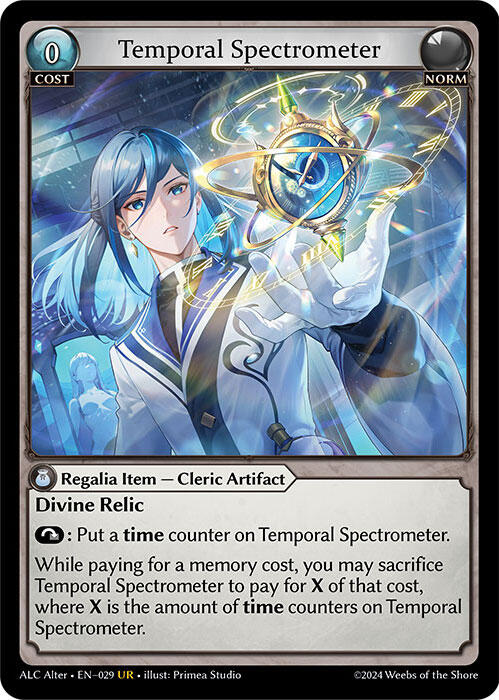 Temporal Spectrometer [ALC Alter - 029]