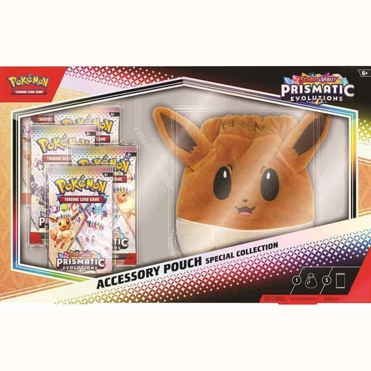 Pokemon Prismatic Evolutions Accessory Pouch