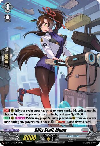Blitz Staff, Muna (D-PR/736EN) (Foil)