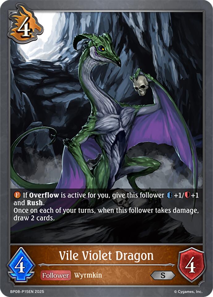 Vile Violet Dragon - P15EN (Foil)