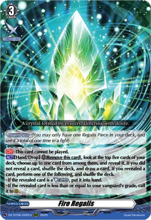 Fire Regalis [DZ-BT06 - DZ-BT06/020EN]