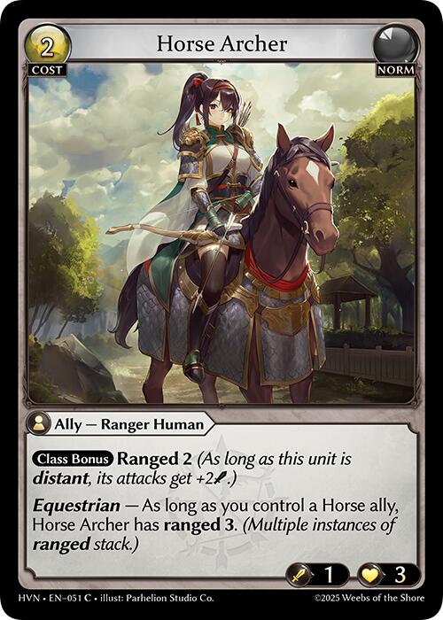 Horse Archer [HVN - 051]