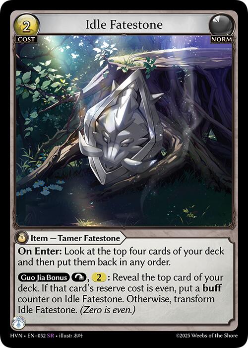 Idle Fatestone // Bolstered Boar [HVN - 052]
