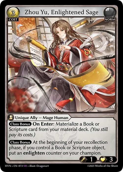 Zhou Yu, Enlightened Sage [HVN - 073]