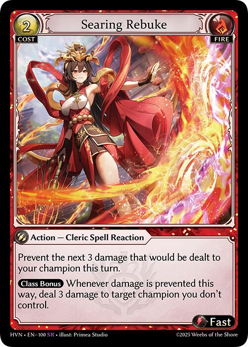 Searing Rebuke [HVN - 100]