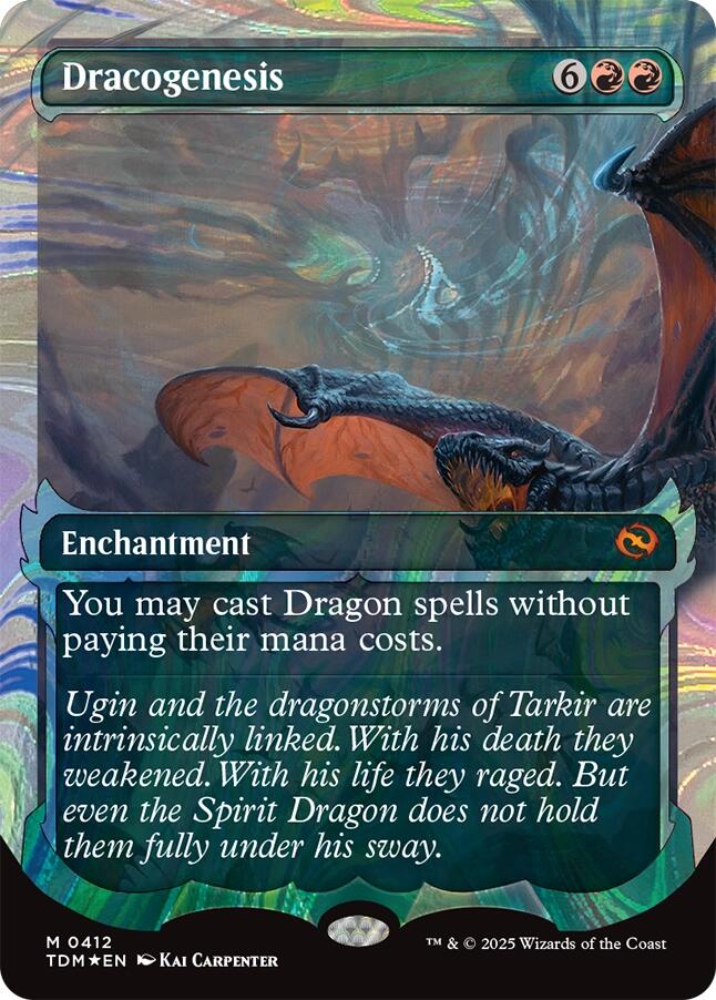Dracogenesis (0412) (Showcase) (Halo Foil)