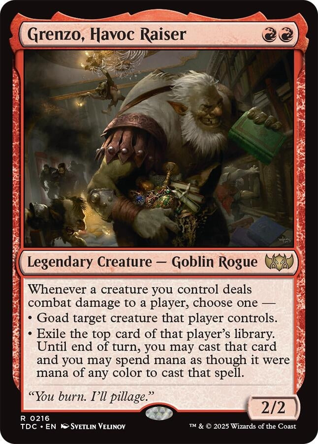 Image for Grenzo, Havoc Raiser (216) - Magic: The Gathering