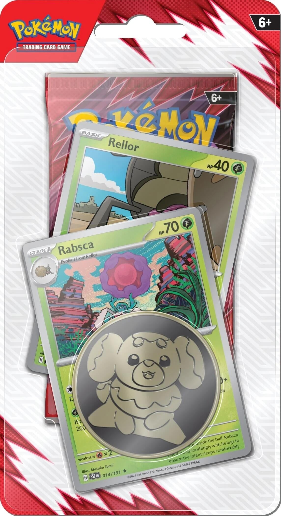 Image for Destined Rivals Premium Checklane Blister [Rabsca] - Pokemon