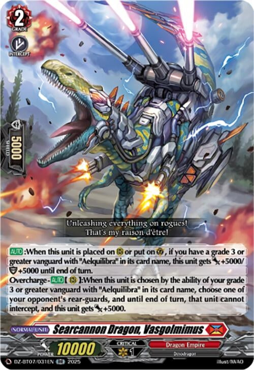 Image for Searcannon Dragon, Vasgolmimus (DZ-BT07/031EN) - Cardfight Vanguard