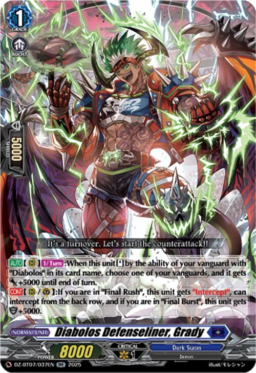 Diabolos Defenseliner, Grady [DZ-BT07 - DZ-BT07/037EN]