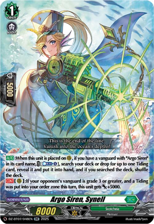 Argo Siren, Synell [DZ-BT07 - DZ-BT07/048EN]