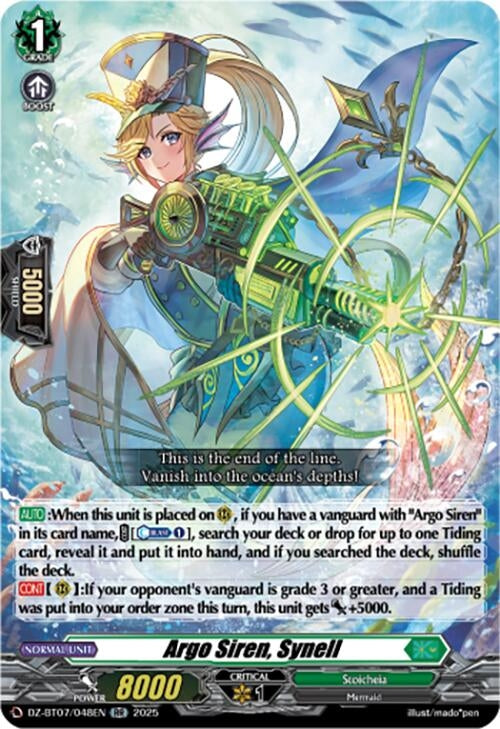 Image for Argo Siren, Synell (DZ-BT07/048EN) - Cardfight Vanguard
