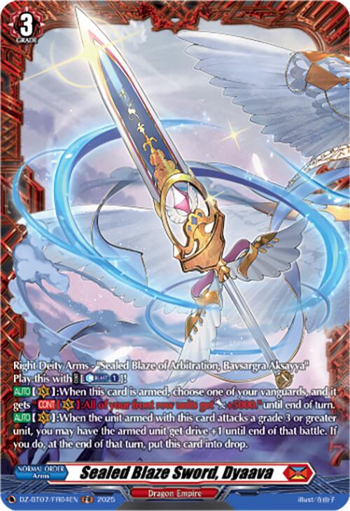 Sealed Blaze Sword, Dyaava (FR) [DZ-BT07 - DZ-BT07/FR04EN]
