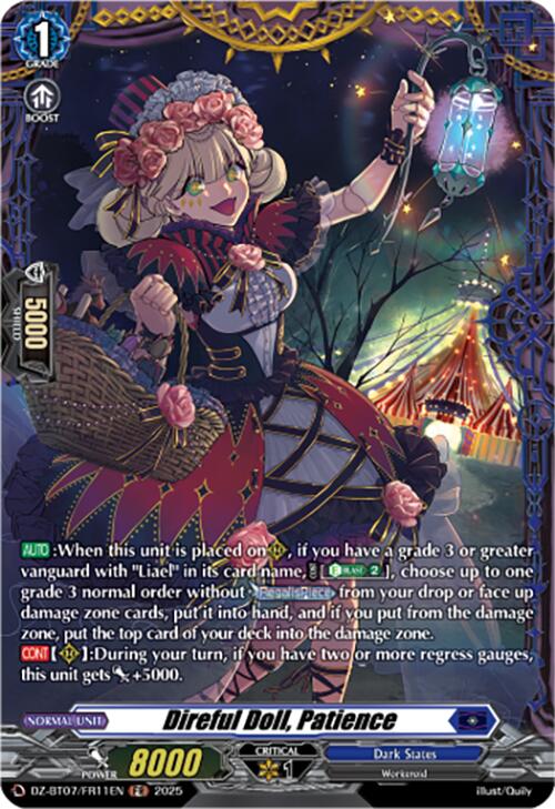 Direful Doll, Patience (FR) [DZ-BT07 - DZ-BT07/FR11EN]