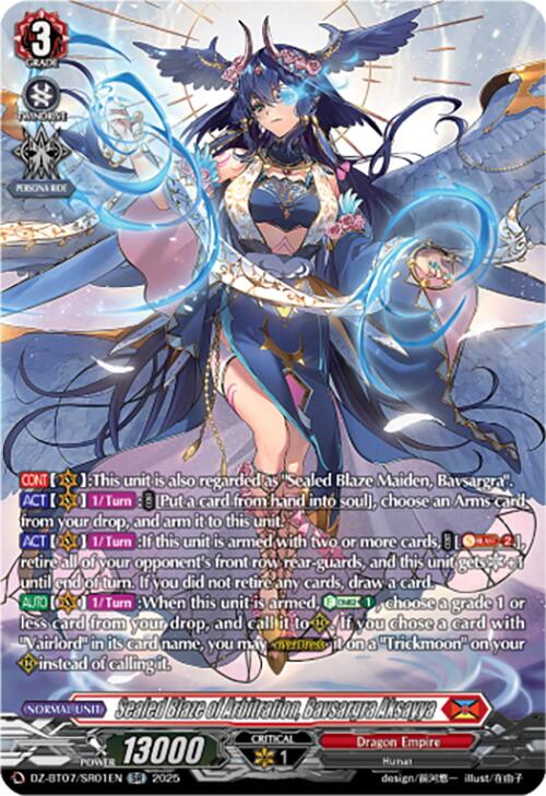 Sealed Blaze of Arbitration, Bavsargra Aksayya (SR)