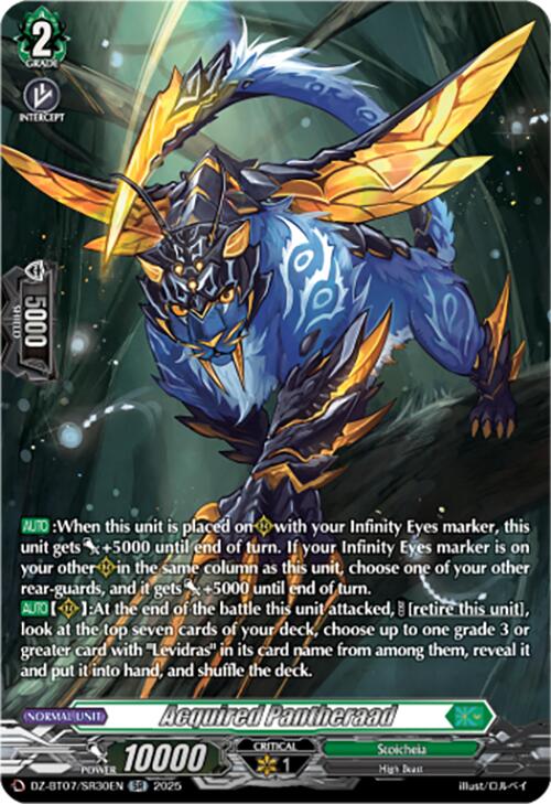 Acquired Pantheraad (SR) [DZ-BT07 - DZ-BT07/SR30EN]