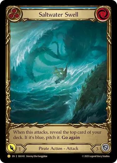 Saltwater Swell (Blue) (Treasure)