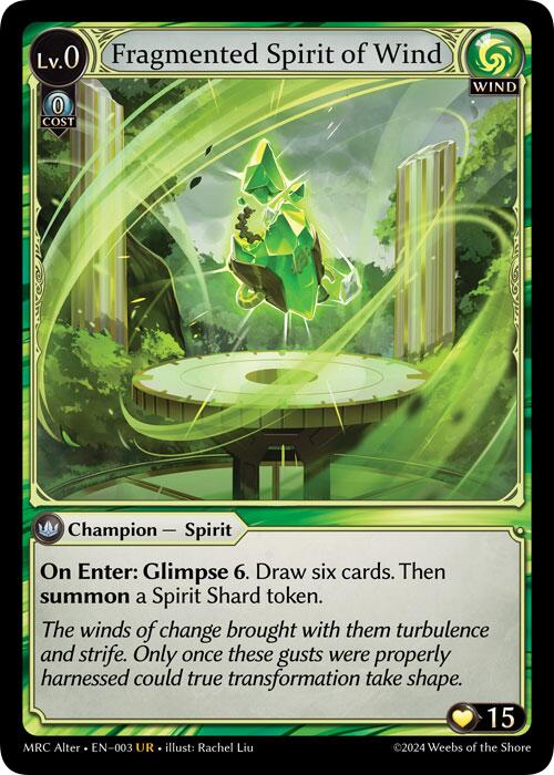 Fragmented Spirit of Wind [MH Alter - 3]