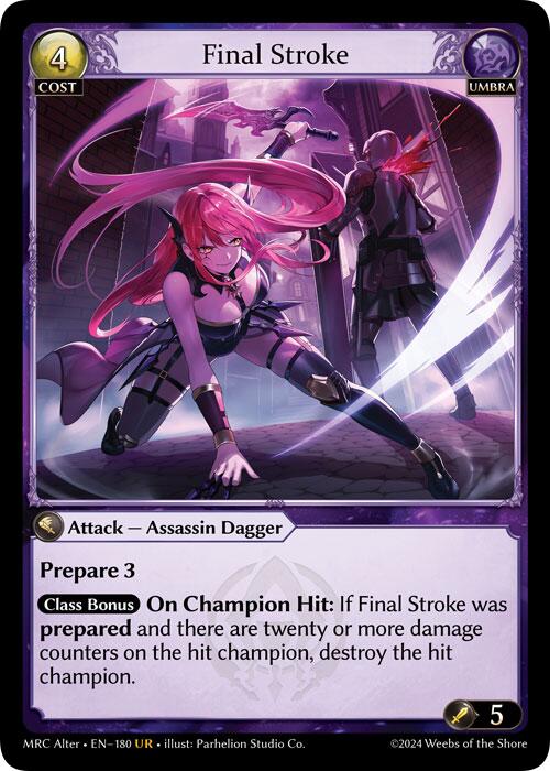 Final Stroke