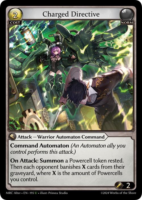 Charged Directive [MH Alter - 195]