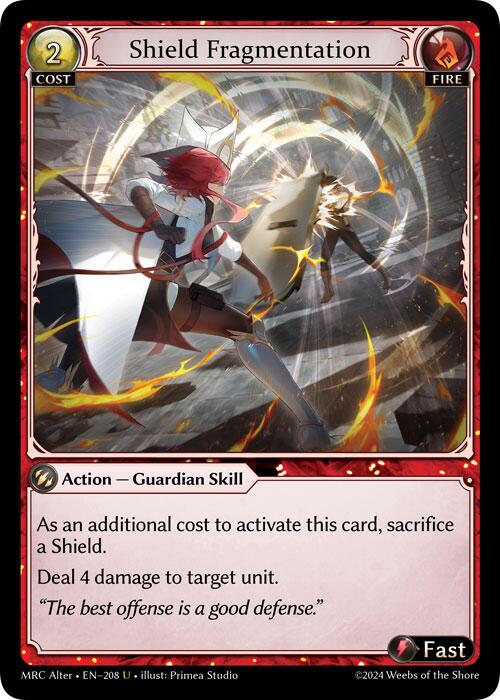 Shield Fragmentation [MH Alter - 208]