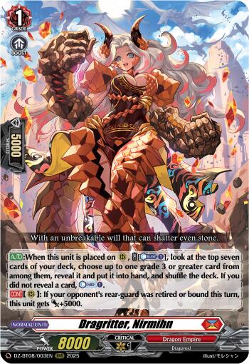 Dragritter, Nirmihn [DZ-BT08 - DZ-BT08/003EN]