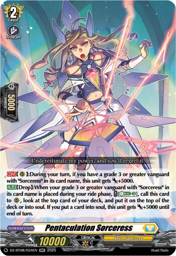 Pentaculation Sorceress
