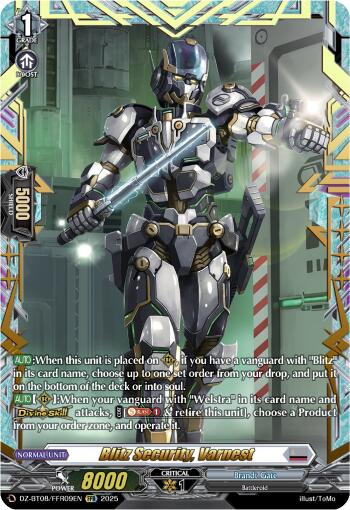 Blitz Security, Varnest (FFR) [DZ-BT08/FFR09EN]