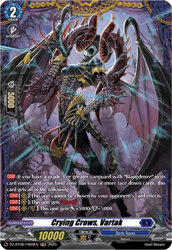 Crying Crows, Vartak (FR) [DZ-BT08/FR09EN]