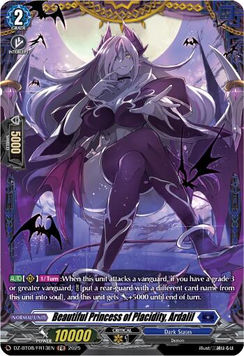 Beautiful Princess of Placidity, Ardalil (FR) [DZ-BT08/FR13EN]
