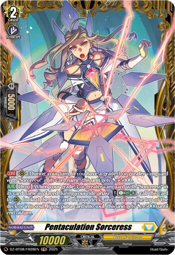 Pentaculation Sorceress (FR) [DZ-BT08/FR28EN]