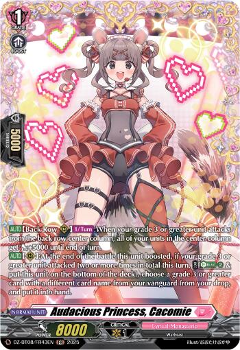 Audacious Princess, Cacomie (FR) [DZ-BT08/FR43EN]