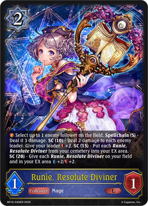 Runie, Resolute Diviner