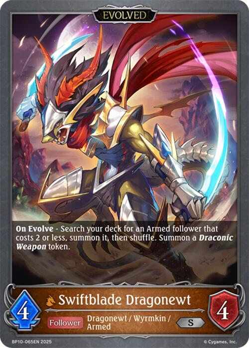 Swiftblade Dragonewt (Evolved)