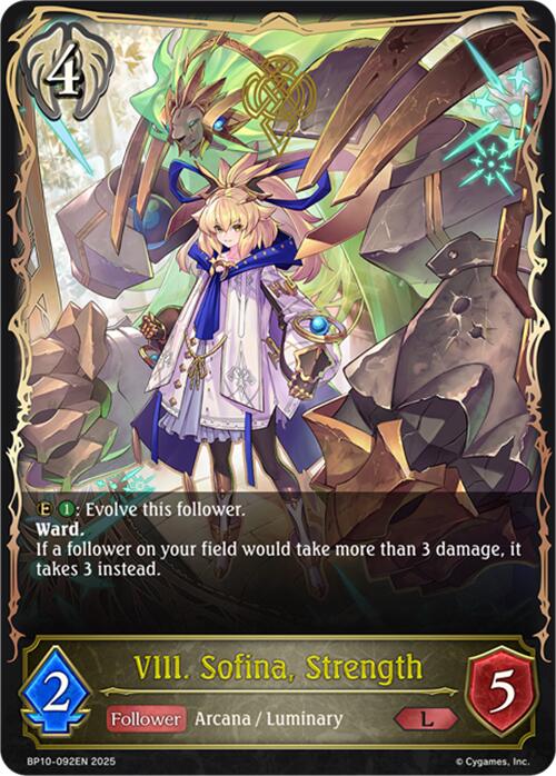 VIII. Sofina, Strength