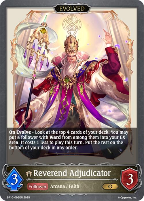 Reverend Adjudicator (Evolved)