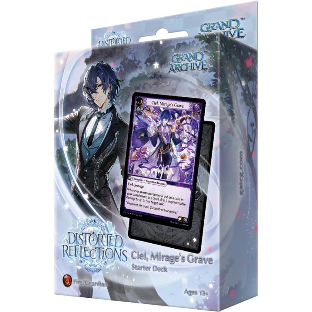 Grand Archive Distorted Reflections Starter Deck - Ciel, Mirage's Grave